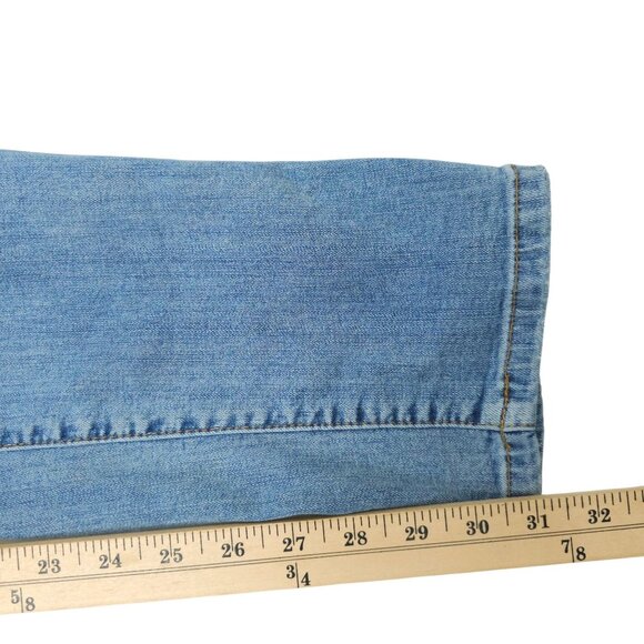 Torrid Distressed Ripped Jeans Womens Size 14R Mid Rise Stretch Skinny Denim - Picture 14 of 14